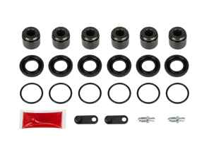 Kit piston et joint d'étrier de frein avant 36 mm pour étriers de frein à 6 pistons. Porsche Cayenne / Panamera / Macan / Taycan - 95535191520, 9A769847100 - 236968